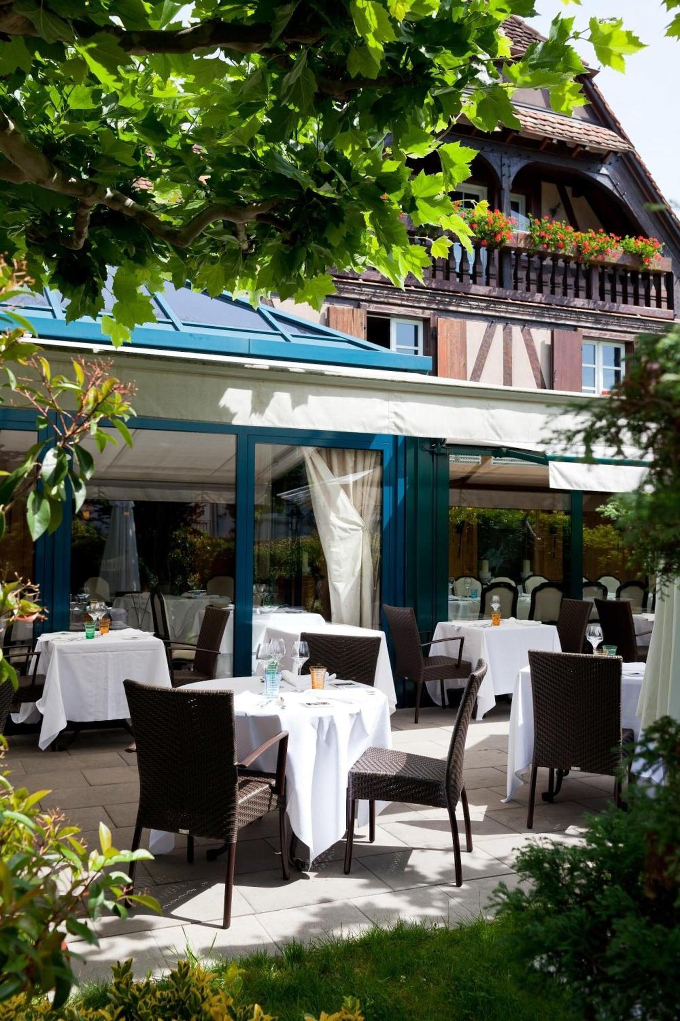 Hôtel Restaurant Relais De La Poste - Strasbourg Nord La Wantzenau Exterior foto